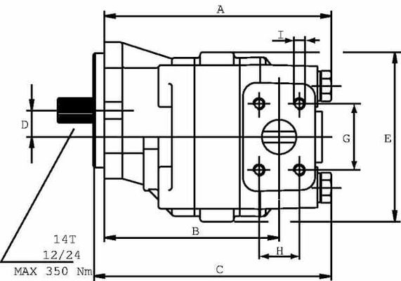Pièces agricoles - Hydraulique - Pompe hydraulique HDP35.50 D0-06S8 LME/MD-