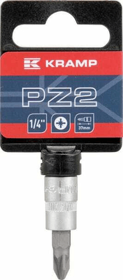 Outils - Outils divers - Douille de tournevis 1/4" PZ 2