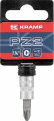 Outils - Outils divers - Douille de tournevis 1/4" PZ 2