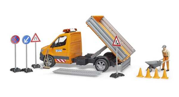 Loisirs - Jouets - MB Sprinter Municipal avec chauffeur, Module et accessoires son et lumière