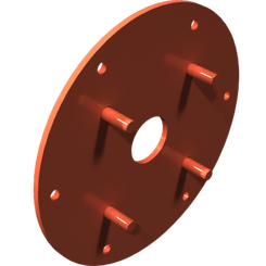 Pièces agricoles - Pièce divers - couvercle de roulement peint