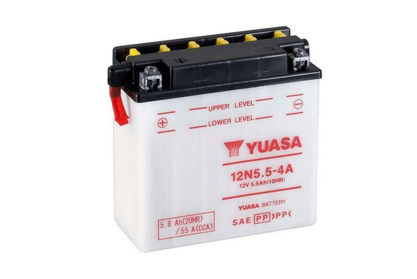 Pièces Quad & Motos - Electrique - Batterie YUASA conventionnelle sans pack acide - 12N5.5-4A