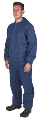 Vêtements et protections - Equipement - Combinaison jetable L, bleue, 55 gr