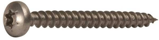 Vis pour panneaux d'aggloméré 4x30 mm TX20 tête de bouton A2