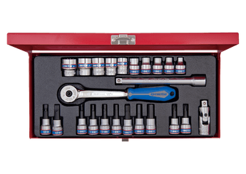 Outils - Outils divers - Coffret 3/8" 24pcs - 322606 - douilles Allen RENAULT