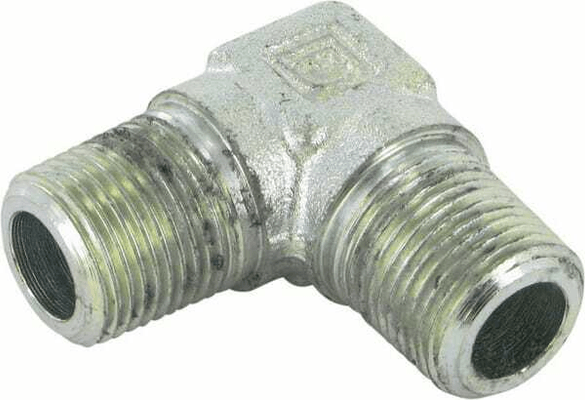 Pièces agricoles - Hydraulique - Raccord coudé 3/8 BSPT