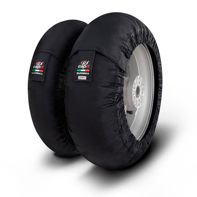 Pièces Quad & Motos - Transport - Garage - Paddock - Couvertures chauffantes CAPIT Suprema Spina noir (110-70/17'' / 140-70/17'')