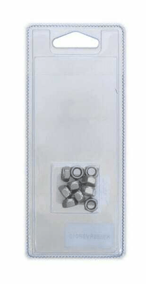 Pièces agricoles - Fasteners - Ecrou autobloquant inox M6 x 1,0 (10)