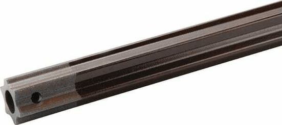 Pièces agricoles - Transmission - Tube profilé revêtu étoile S4VGA Ø ext. : 51x37 mm L : 1 m Walterscheid