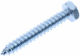 Vis auto-perforante 4,8x32mm, tête hexagonale 8mm, DIN 7976C Kramp
