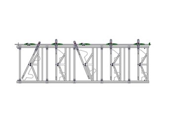 Materiels - Matériel d'élevage - autre - LOT DE 12 PANNEAUX SAFETY IV 5P./3.80M SANS EMBOUT ET MANETTE
