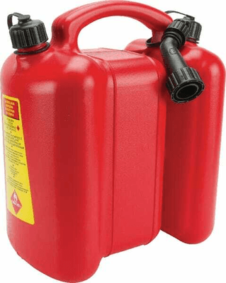 Pièces agricoles - Jardin et forêt pièce adaptable - Jerrican double 6 + 3 litres rouge