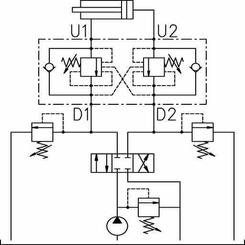 Pièces agricoles - Hydraulique - Soupape d'équilibrage