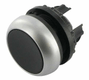 Bouton-poussoir noir à accr.