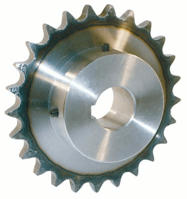 Pièces agricoles - Transmission - Pignon Simplex 15 dents chaîne 1/2" 08 B-1 alésé 15 mm Kramp