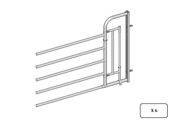 Materiels - Accessoires 200Kg-300Kg - PACK DE 6 AVANTS DUO EX5 VERTICAL