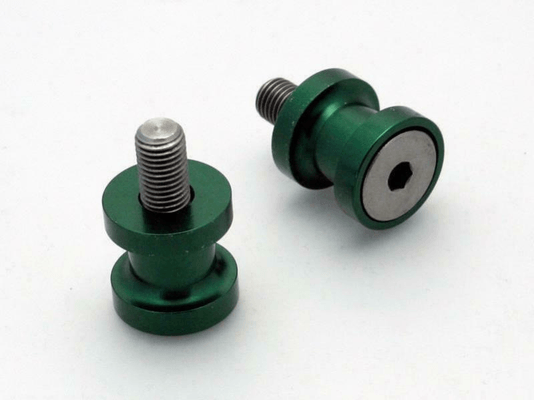 Pièces Quad & Motos - Equipement véhicule - Pions de bras oscillant R&G RACING M10 aluminium vert