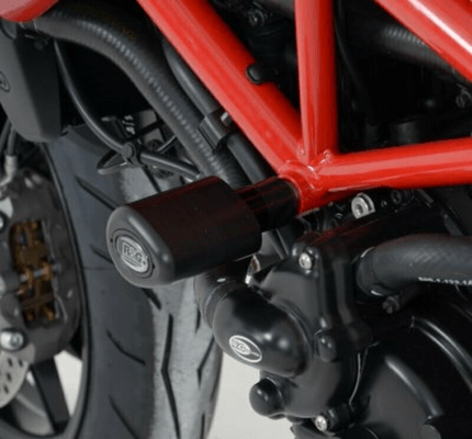 Pièces Quad & Motos - Equipement véhicule - Tampons de protection R&G RACING Aero noir Ducati Hypermotard/Hyperstrada 939