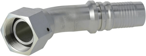 Pièces agricoles - Hydraulique - Raccord à sertir 4SH-DN40-1,1/2" BSP-45°