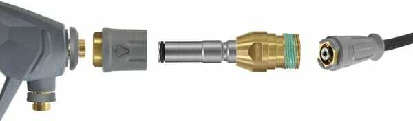 Pièces agricoles - Hydraulique - Accouplement mâle ST-247 x filetage mâle TR22, acier inoxydable