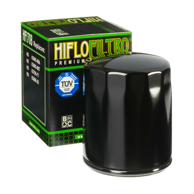 Pièces Quad & Motos - Moteur - Filtre à huile HIFLOFILTRO Noir brillant - HF170B