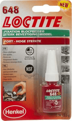 Chimie - Chimie divers - Colle pour roulement forte 648 - 5ml