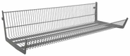 Panier susp. 37x100, blanc/alu