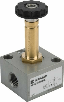 Pièces agricoles - Pièce pneumatique - Vanne magnétique 3/2 NO-1/8"