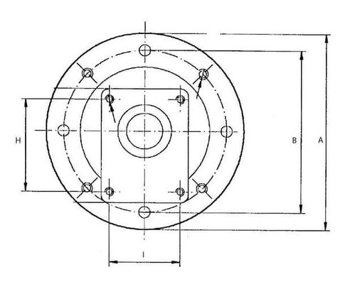 Pièces agricoles - Hydraulique - Carter de cloche 80B14-GR2