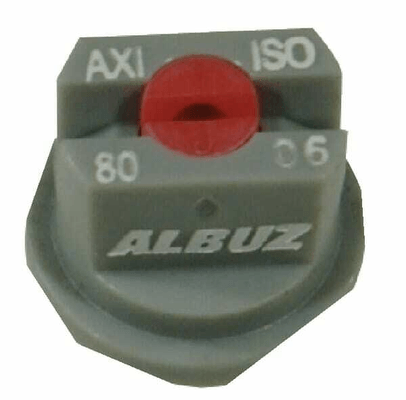 Pièces agricoles - Pièce Pulvérisateur - Buse à jet plat AXI 80° 06 gris céramique Albuz
