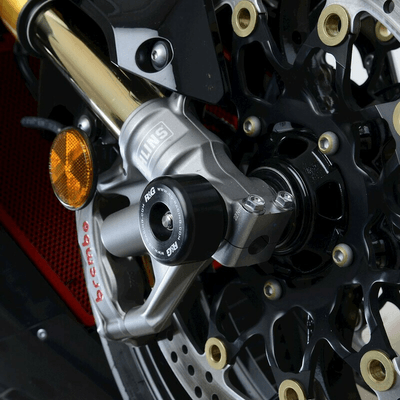Pièces Quad & Motos - Equipement véhicule - Protection de fourche R&G RACING - noir Honda CBR1000R-RR