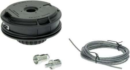 Pièces agricoles - Jardin et forêt pièce adaptable - Tête de coupe, Easy work 130, adaptateur M8x1,25 /M10x1,25, EW130