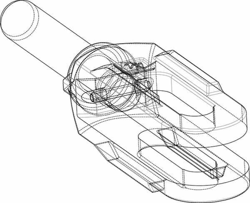 Pièces agricoles - Tracteur pièce adaptable - Support pour extr. de raccord.