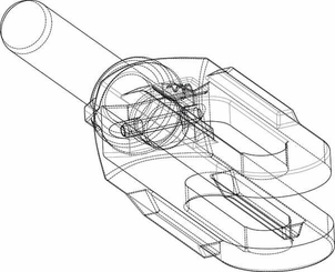 Pièces agricoles - Tracteur pièce adaptable - Support pour extr. de raccord.