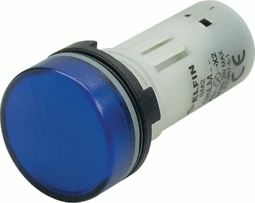 Pièces agricoles - Electricité - Voyant lumineux, bleu(e)
