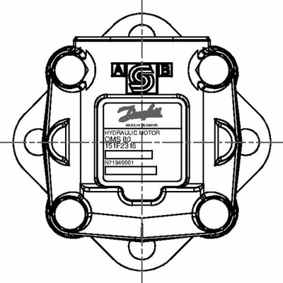 Pièces agricoles - Hydraulique - Moteur Orbit Cardan 1 3/8"Z6