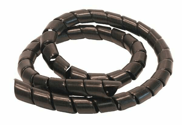 Pièces agricoles - Hydraulique - Spirale plast. noire 34-44 25m