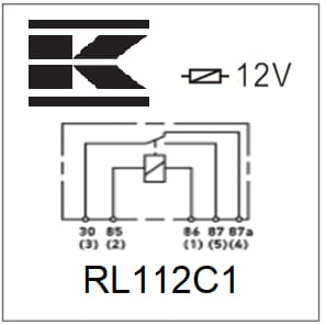 Pièces agricoles - Eclairage - Mini relais 12V, inverseur, 30A/40A, sans support