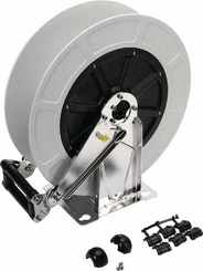 Pièces agricoles - Hydraulique - Enrouleur de tuyau auto, gris