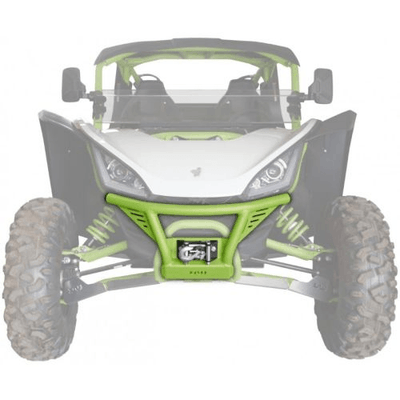 Accessoires et options matériel  - Quad - BUMPER AVANT VERT ALUMINIUM
