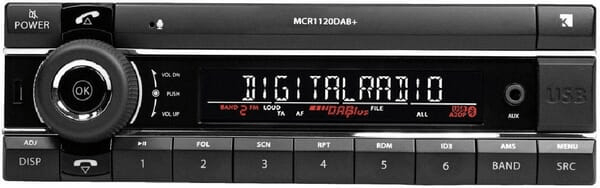 Pièces agricoles - Eclairage - Radio DAB avec USB/AUX/BLUETOOTH/ +12V, intégré + microphone externe