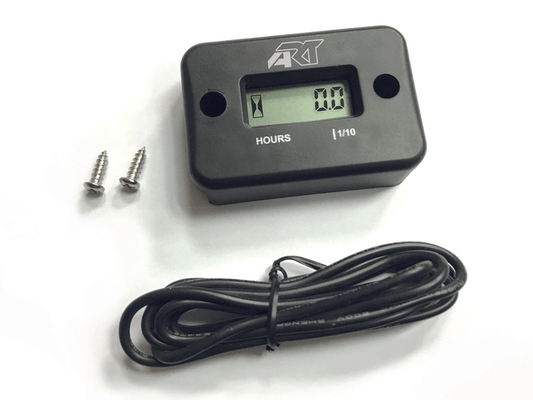 Pièces Quad & Motos - Equipement véhicule - Compteur d'heure ART filaire noir