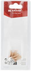 Pièces agricoles - Eclairage - Cosse plate mâle, rouge 6,3x0,8mm - 0,5-1,0mm² (6)