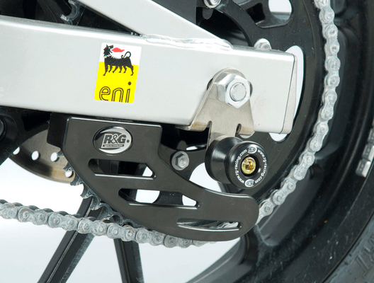 Pièces Quad & Motos - Equipement véhicule - Pions de bras oscillant R&G RACING avec platine argent Aprilia RS4 50/125