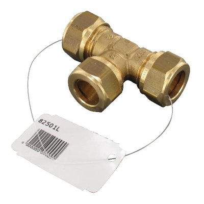 Pièces agricoles - Hydraulique - Raccord de serrage en T 15 mm