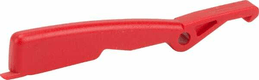 Levier de sécurité rouge