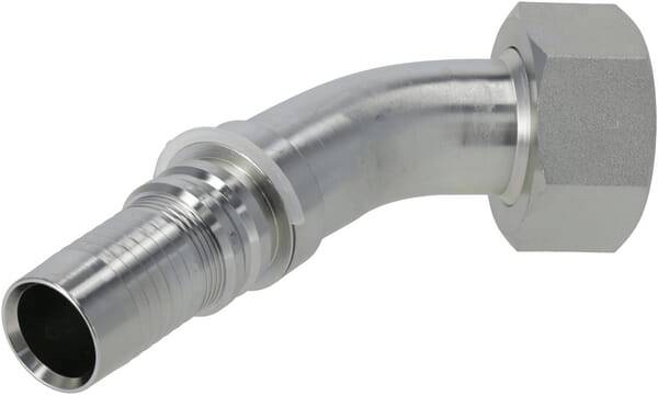 Pièces agricoles - Hydraulique - Raccord à sertir 4SH-DN32-38S-M52x2,0-45°