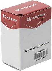 Pièces agricoles - Eclairage - Interrupteur à bascule, I-0-(II), on-on-mom, 12V, 8 broches, lave-glace d'essuie-glace