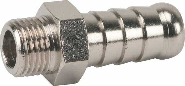Pièces agricoles - Pièce pneumatique - Embout de tuyau 9 mm x 1/8"