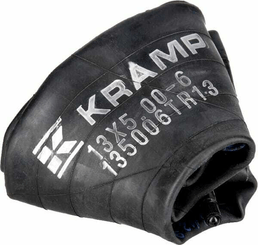 Pièces agricoles - Pièce divers - Chambre à air pour jante Ø 6", 13x5.00-6, valve droite TR13, Kramp